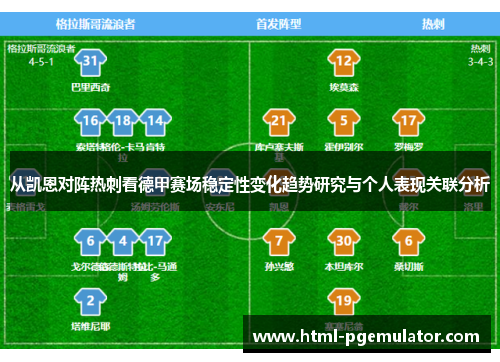 从凯恩对阵热刺看德甲赛场稳定性变化趋势研究与个人表现关联分析 从凯恩对阵热刺看德甲赛场稳定性变化趋势研究与个人表现关联分析